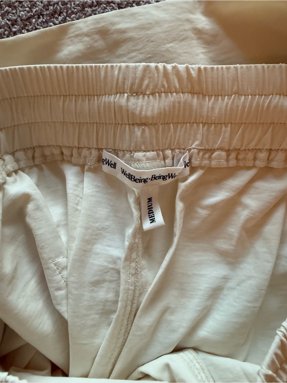 REVOLVE Wellbeing+Beingwell Brand Palma Pants Antique White - Picture 3 of 3